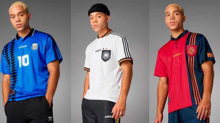Adidas Lança no Brasil Coleção Retrô 'Anos 90' de Seleções