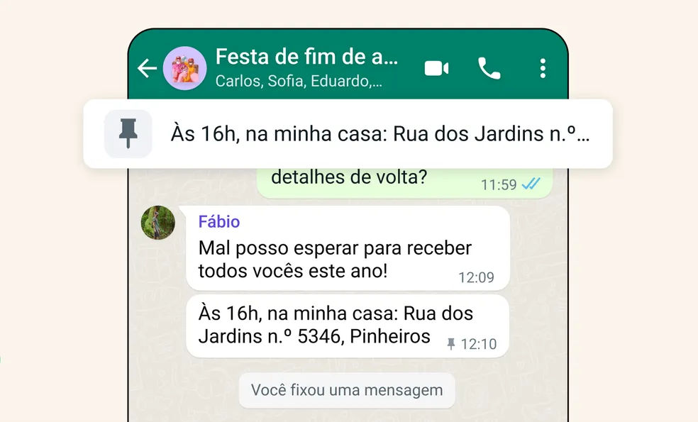 Fixar mensagens no WhatsApp é permitido a partir de agora, confira!