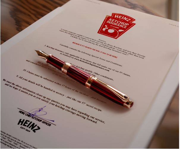 CRIATIVIDADE: Heinz Introduz Seguro Contra 57 Incidentes com Ketchup